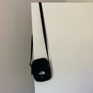 North face black crossbody